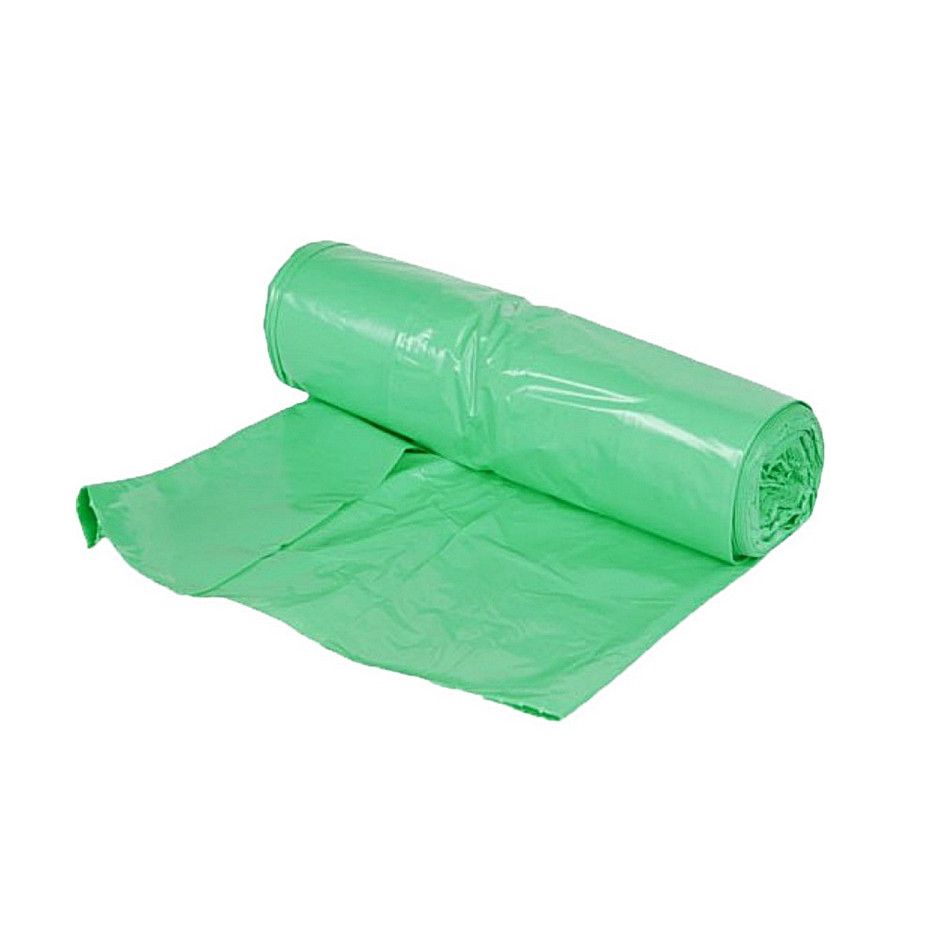 SACI MENAJ 120LITRI 10 BUCATI/SET OPTIMUM COLORATI VERDE (Cod vechi: AAA386)