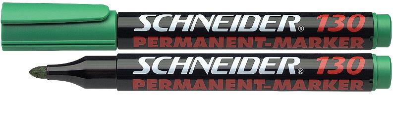 MARKER PERMANENT SCHNEIDER 1-3MM 130 VERDE