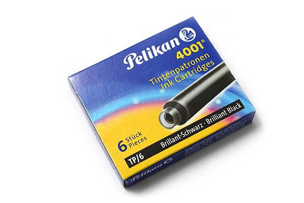 PATROANE CERNEALA PENTRU STILOU 6BUC/SET PELIKAN NEGRU