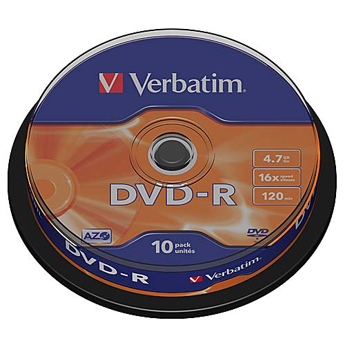 DVD-R BULK 10BUC/SET VERBATIM