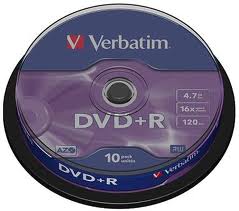 DVD+R BULK 10BUC/SET VERBATIM