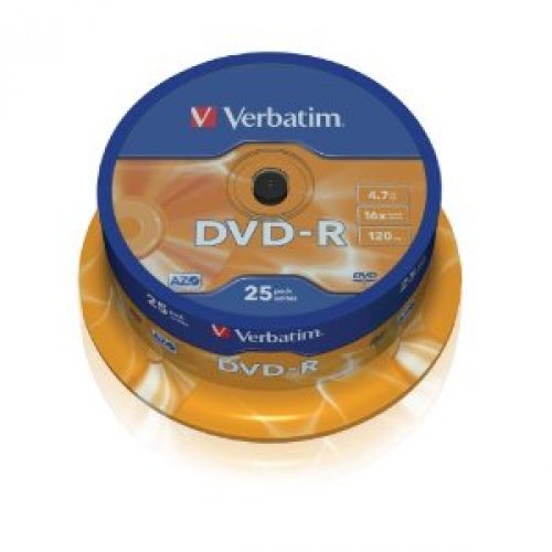 DVD-R BULK 25BUC/SET VERBATIM