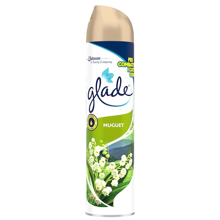 SPRAY CAMERA ODORIZANT GLADE 300ml - MUGUET LACRIMIOARE