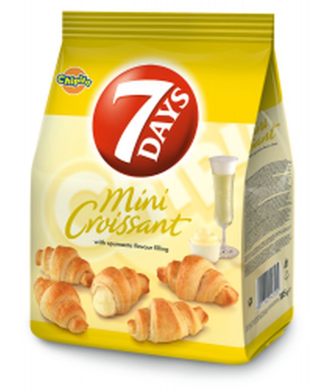 MINICROISSANT CU CREMA DE VIN SPUMANT 7DAYS 185G