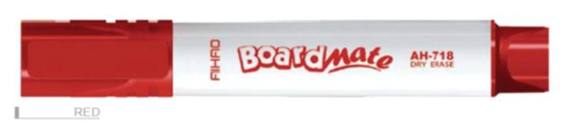 MARKER WHITEBOARD AIHAO 7181 VARF ROTUND 1-3mm ROSU