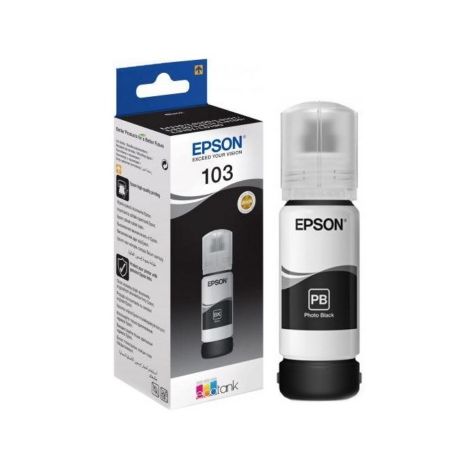 CARTUS BLACK 103 C13T00S14A 70ML ORIGINAL EPSON L3110 CISS