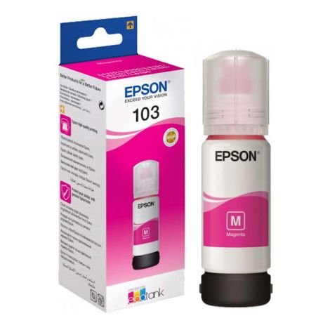 CARTUS MAGENTA 103 C13T00S34A 70ML ORIGINAL EPSON L3110 CISS