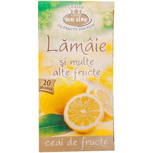 PACHET CEAI BELIN LAMAIE SI MULTE ALTE FRUCTE 20PLICULETE/CUTIE