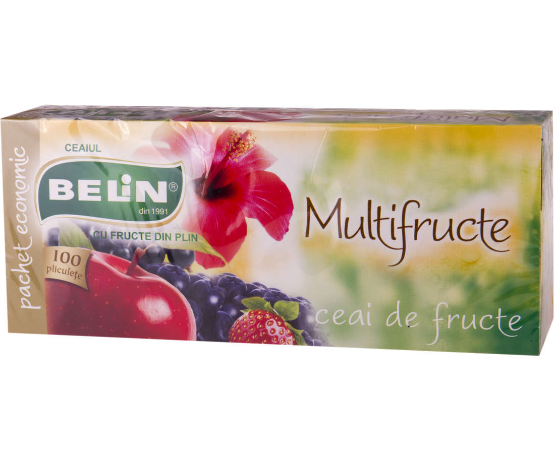 PACHET CEAI BELIN MULTIFRUCTE 100 PLICULETE/CUTIE