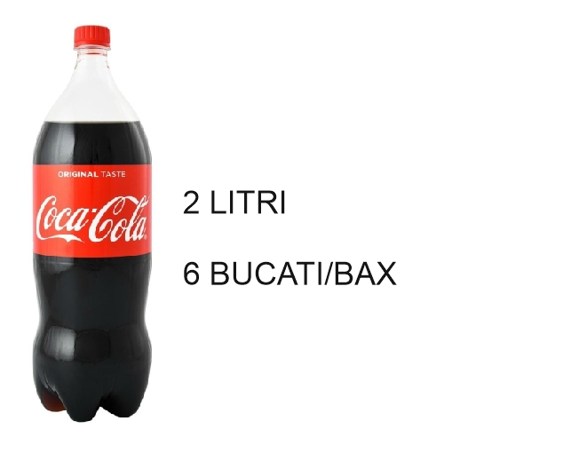 BAUTURA RACORITOARE CARBOGAZOASA COCA COLA CLASIC 2.0L - 6 BUCATI/BAX