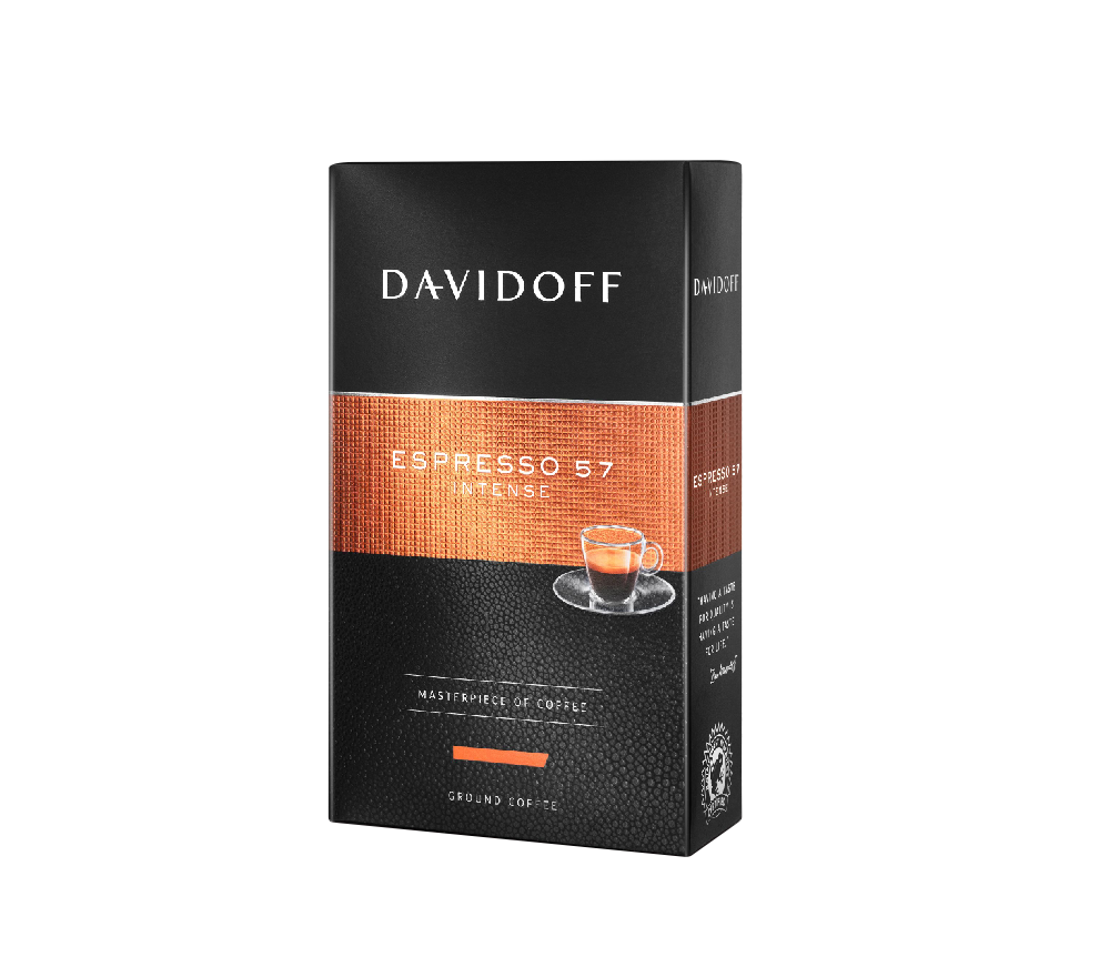 PACHET CAFEA MACINATA ESPRESSO 57 DAVIDOFF 250GR