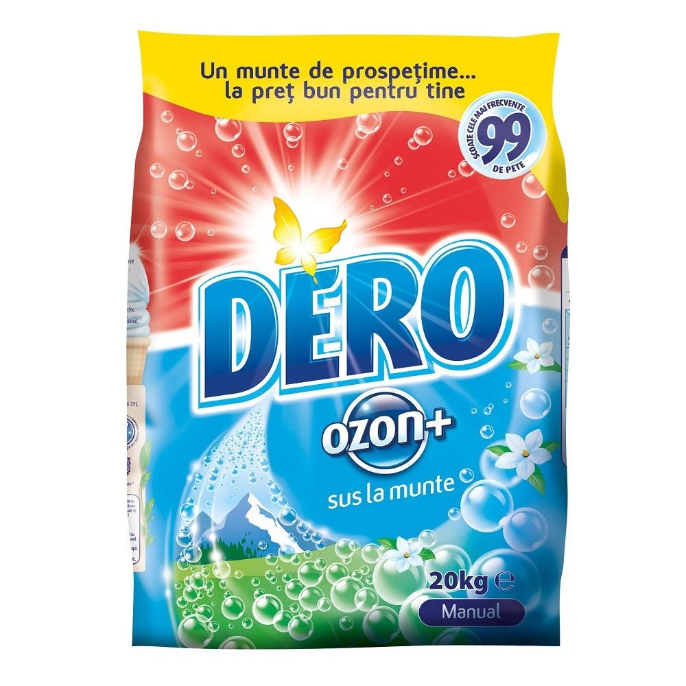 DETERGENT MANUAL DERO OZON+ 20KG