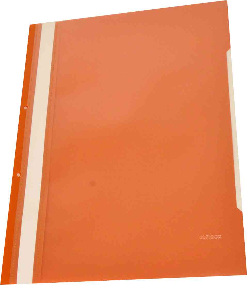 DOSAR PLASTIC CU SINA SI PERFORATII STANDARD ORANGE