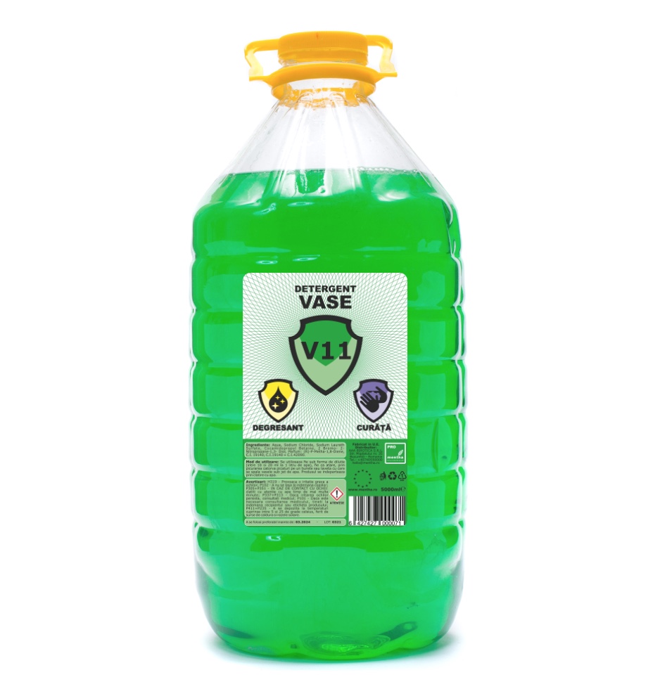 DETERGENT VASE LICHID MENTHA V11 5000ml [5 LITRI]