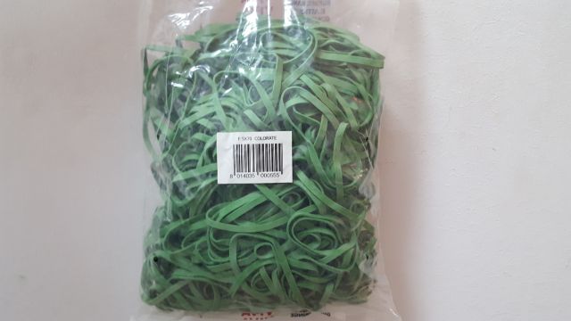 BANDA CAUCIUC (ELASTIC BANI) 1KG - REZISTENTA RIDICATA - STRONG GREEN