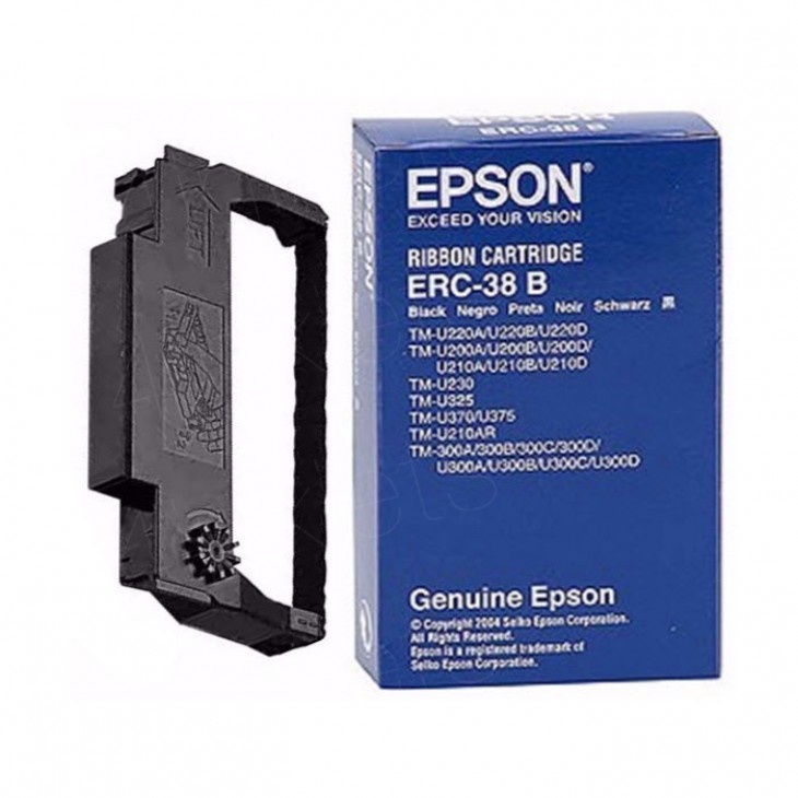 RIBON ERC-38 BLACK ORIGINAL EPSON ERC 38