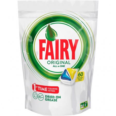 DETERGENT VASE 60 CAPSULE ALL IN ONE 500G FAIRY