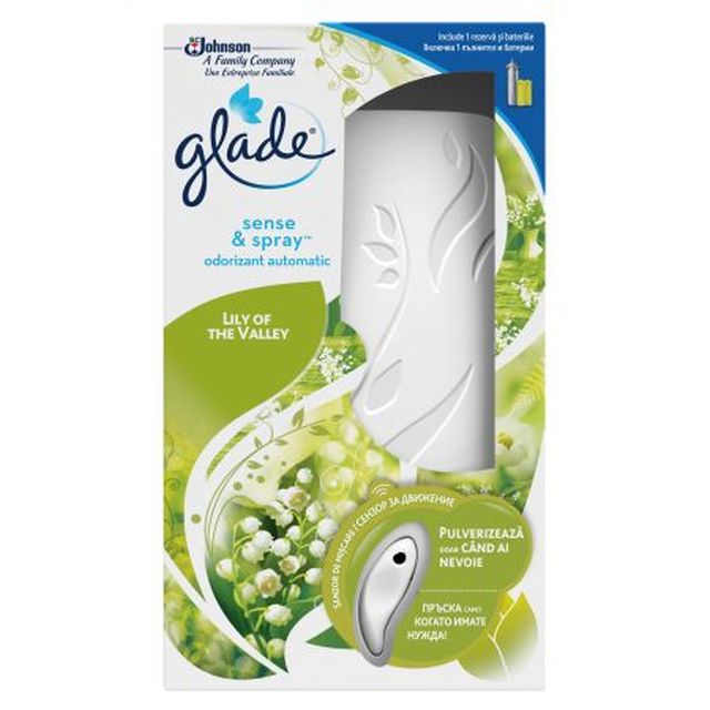 ODORIZANT CAMERA APARAT GLADE SENSE & SPRAY 18ml