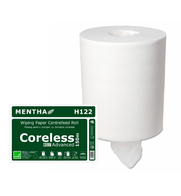Servetele tip prosop 2 straturi 150m Coreless Advanced