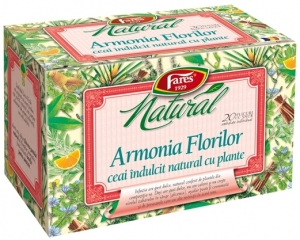 PACHET CEAI ARMONIA FLORILOR FARES 20PLICULETE / CUTIE