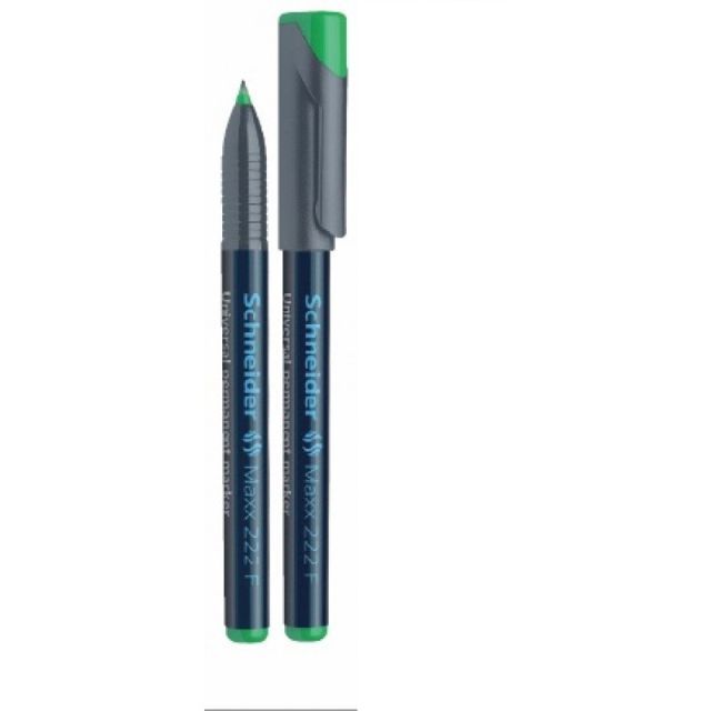 MARKER PERMANENT OHP 0.7MM SCHNEIDER 222F VERDE