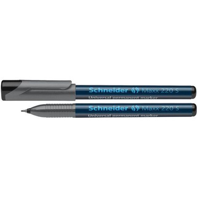 MARKER PERMANENT OHP 0.4mm SCHNEIDER 220S NEGRU