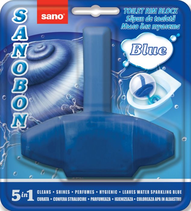 ODORIZANT TOALETA CU CARLIG SANO BLUE 55g