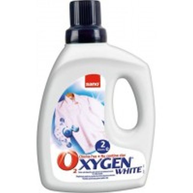 SOLUTIE INLATURARE PETE DIN TESATURI ALBE SANO OXYGEN WHITE 3 litri