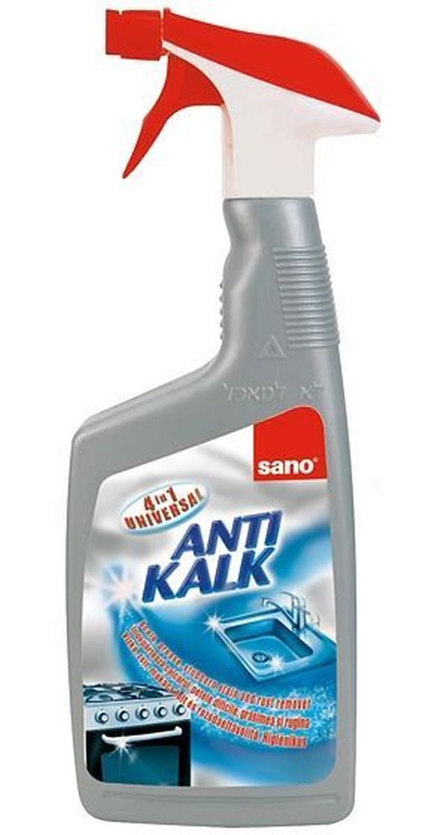 SOLUTIE CURATARE SANO ANTI KALK 4 IN 1 CU PULVERIZATOR 700ml