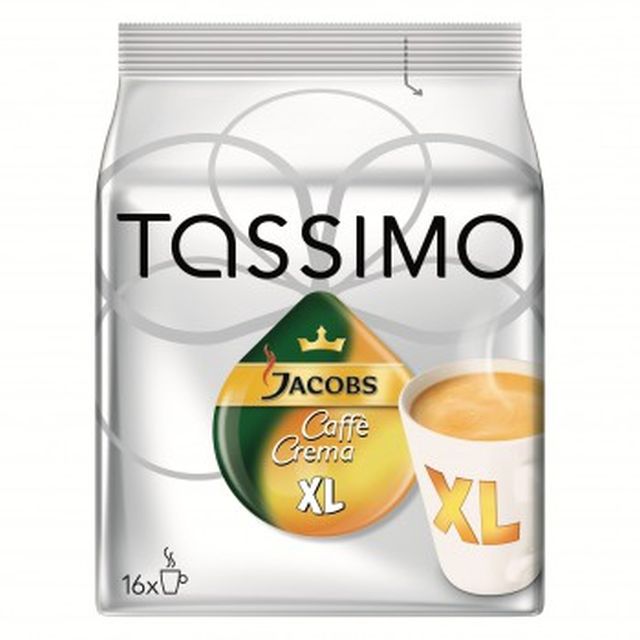 CAPSULE CAFFE CREMA XL TASSIMO 16 BUC