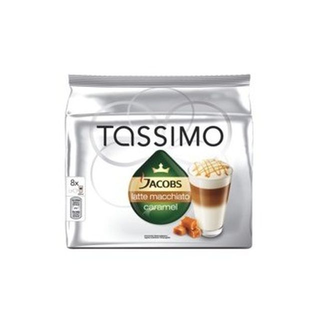 LATTE MACCHIATO CARAMEL JACOBS KRONUNG TASSIMO 16 CAPSULE