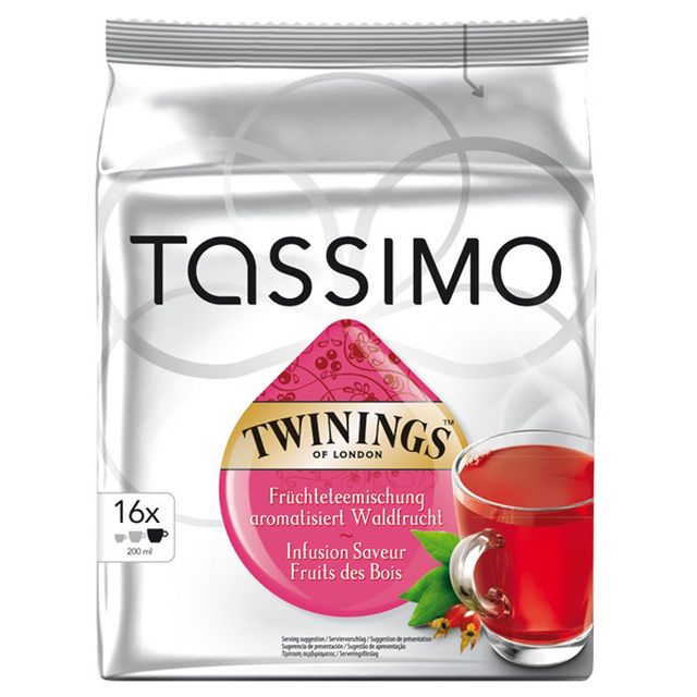 CEAI TWININGS FOREST FRUIT TASSIMO 16 CAPSULE