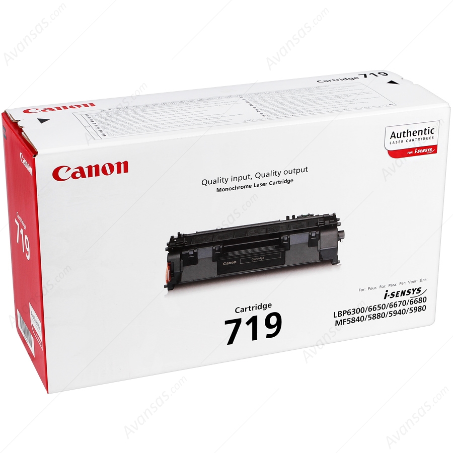 CARTUS TONER CRG-719H 6.4K pagini ORIGINAL CANON LBP 6300DN