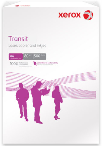 HARTIE COPIATOR A4 XEROX TRANSIT 80G/MP 500COLI/TOP
